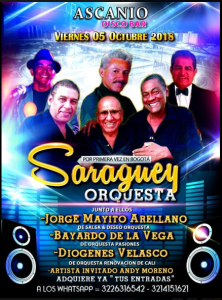 Saraguey Orquesta @ Ascanio Disco Bar