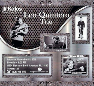 Leo Quintero Trio @ Kalos Music & Art School